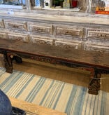 ANTIQUE CHINESE TEMPLE BENCH