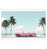 Pink Cadillac and Endless Coast - 55.75"w x 35.75"h