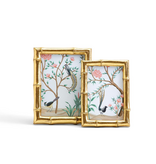 Gold Faux Bamboo Photo Frame 4"x6"