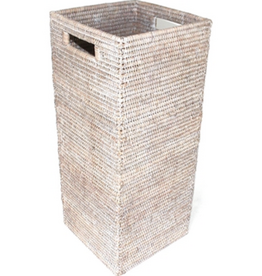Square Umbrella Basket with Raincatching Liner 9" x 9" x 22"