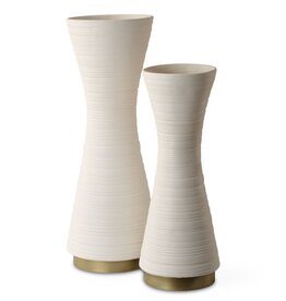 Ridgeline Vases, S/2 - 5x15x5 //6x18x6