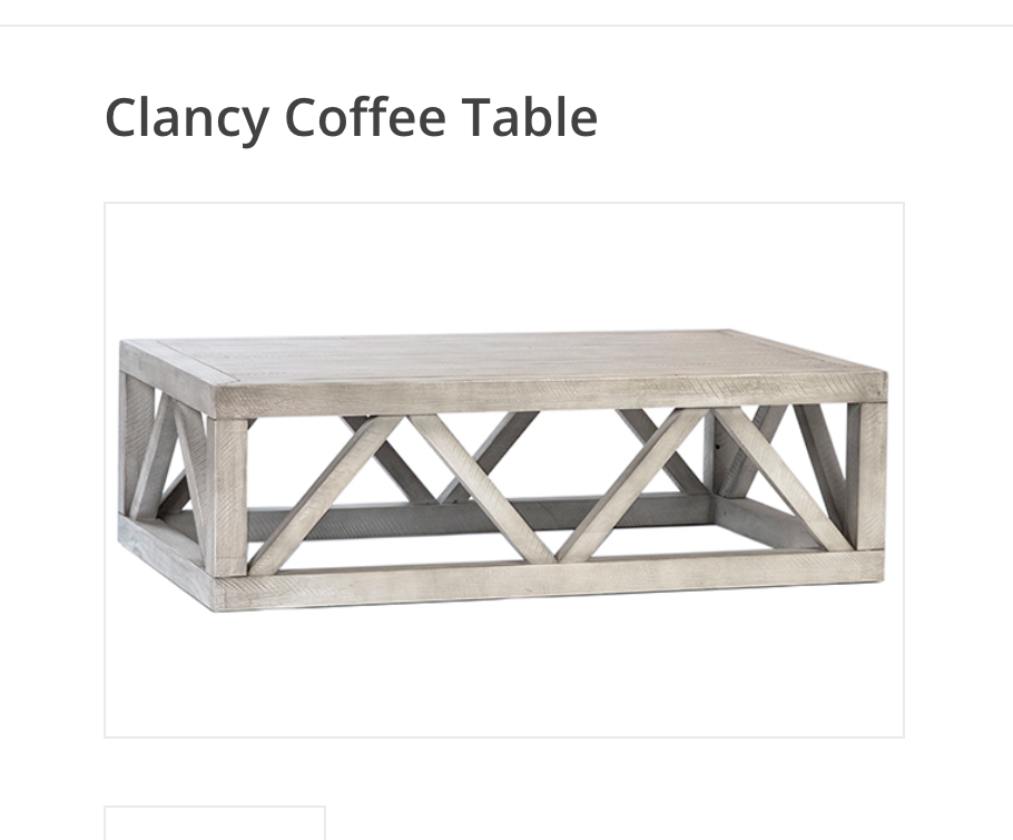 Clancy Coffee Table