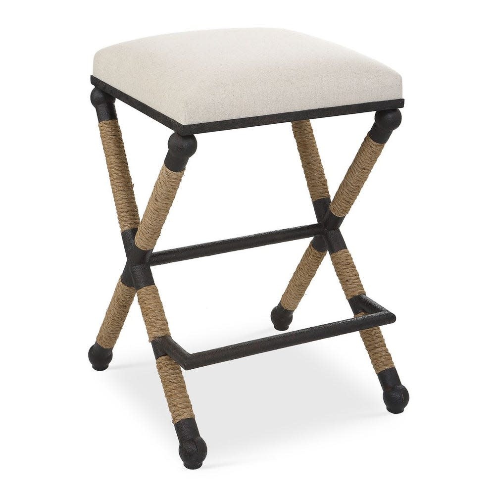 Firth Counter Stool, Oatmeal 19 W X 28 H X 19 D