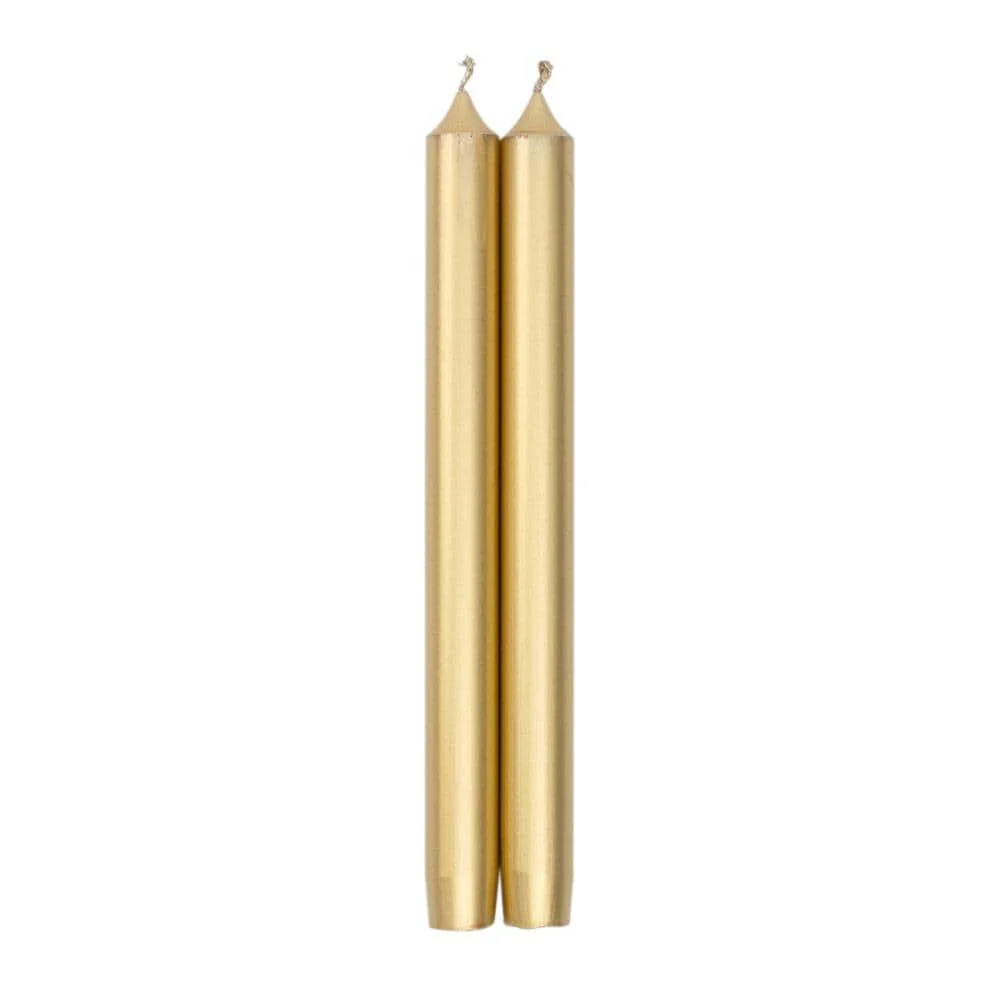 Gold Candle Crown Pair