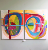 Sunglasses Overall 80" x 60" s/2 Original Acrylic Mix Media
