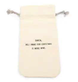 All I Want for Christmas Wine Bag