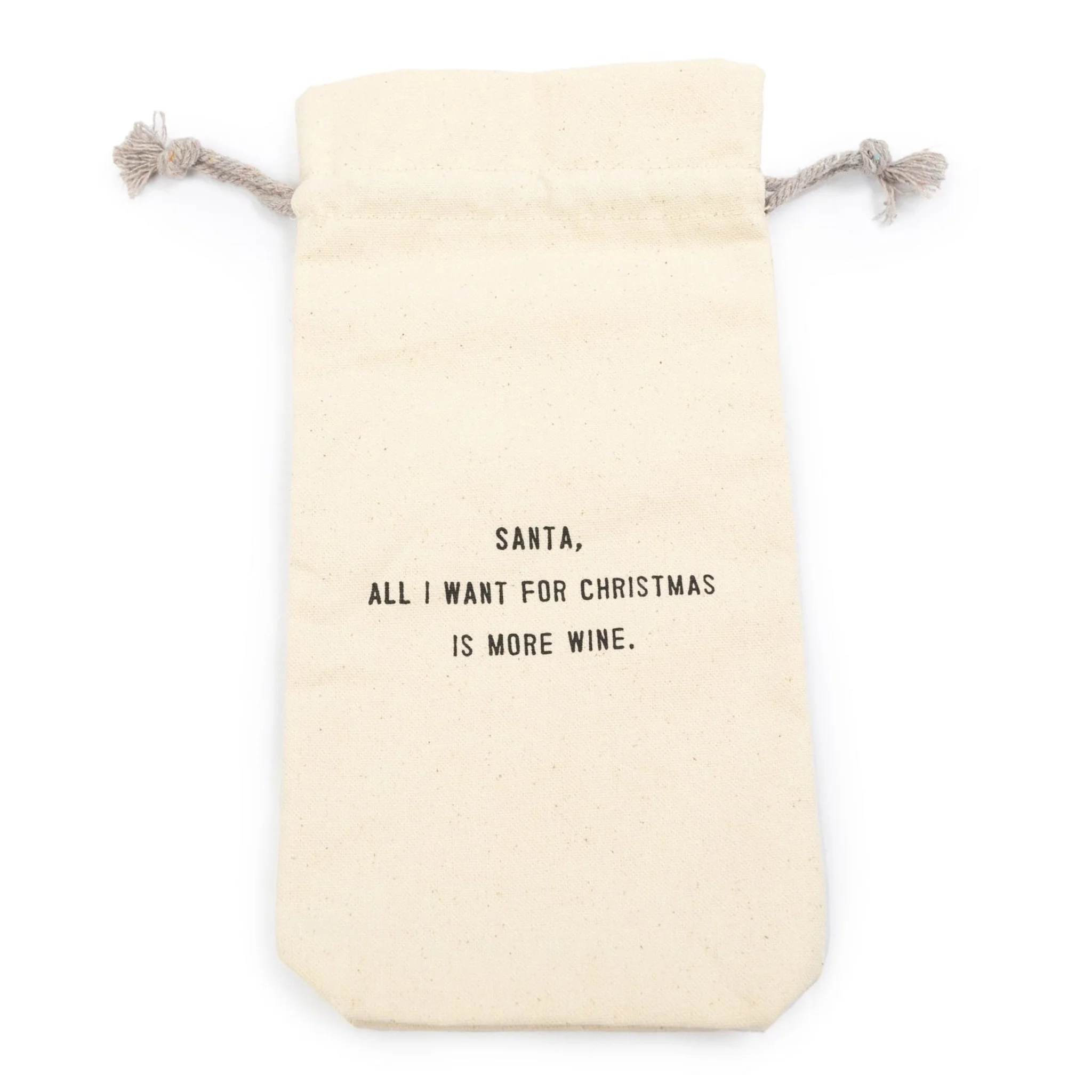 All I Want for Christmas Wine Bag