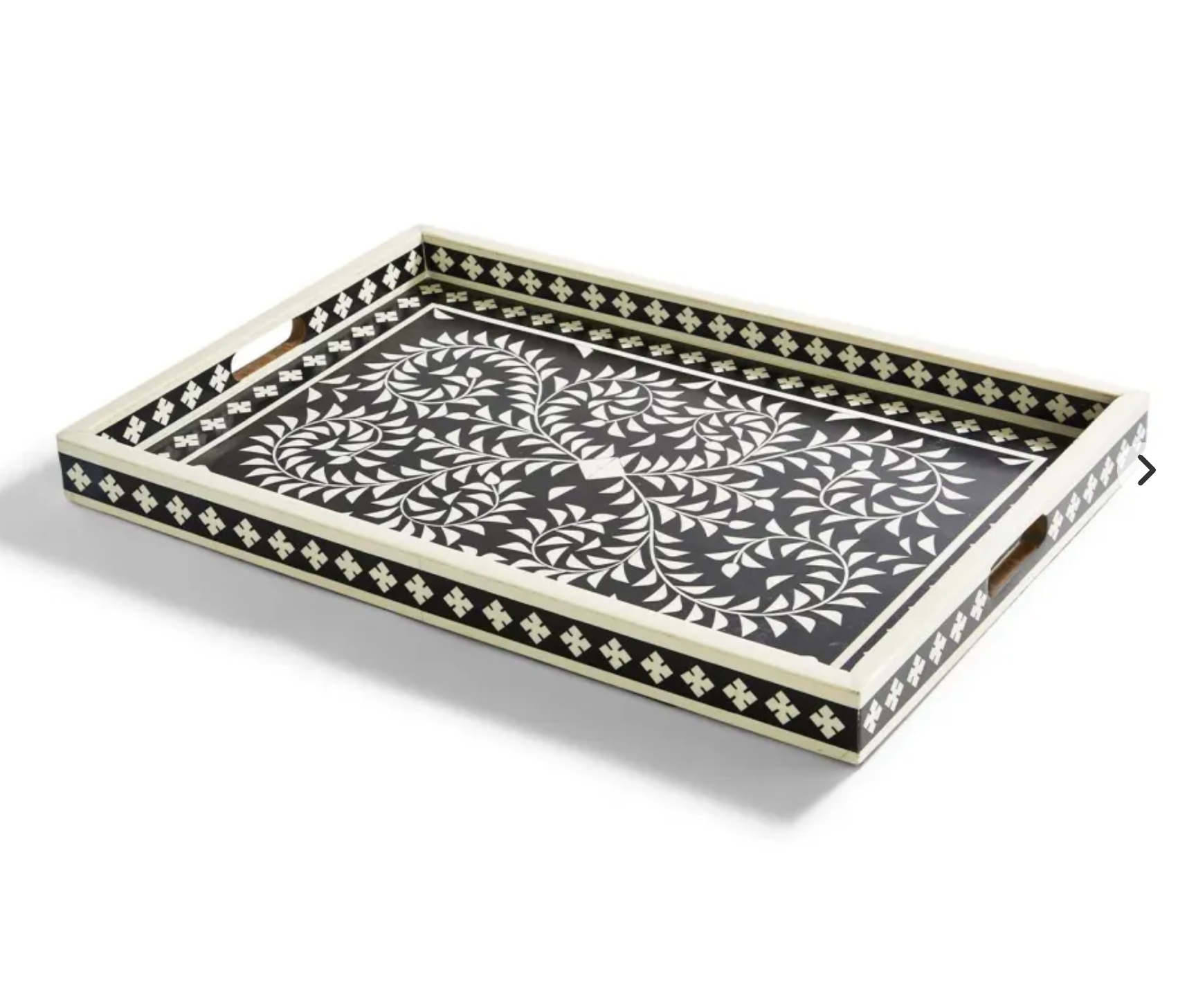 Jaipur Palace Blue/White Serving Tray