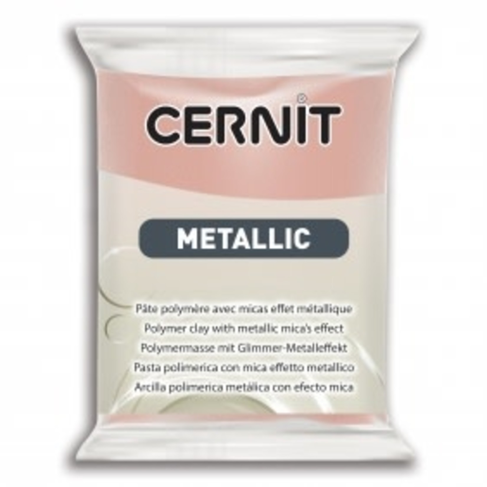 Cernit Cernit Metallic 56g Pink Gold