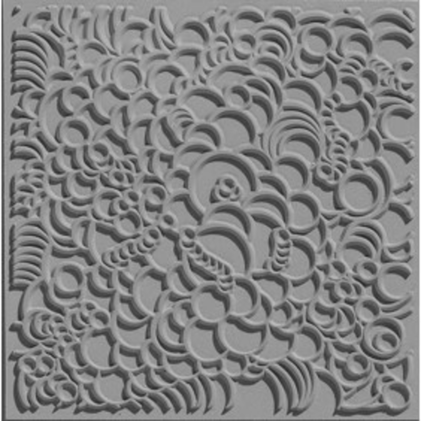 Cernit Cernit Texture Plate 9 X 9 cm - Bubbles