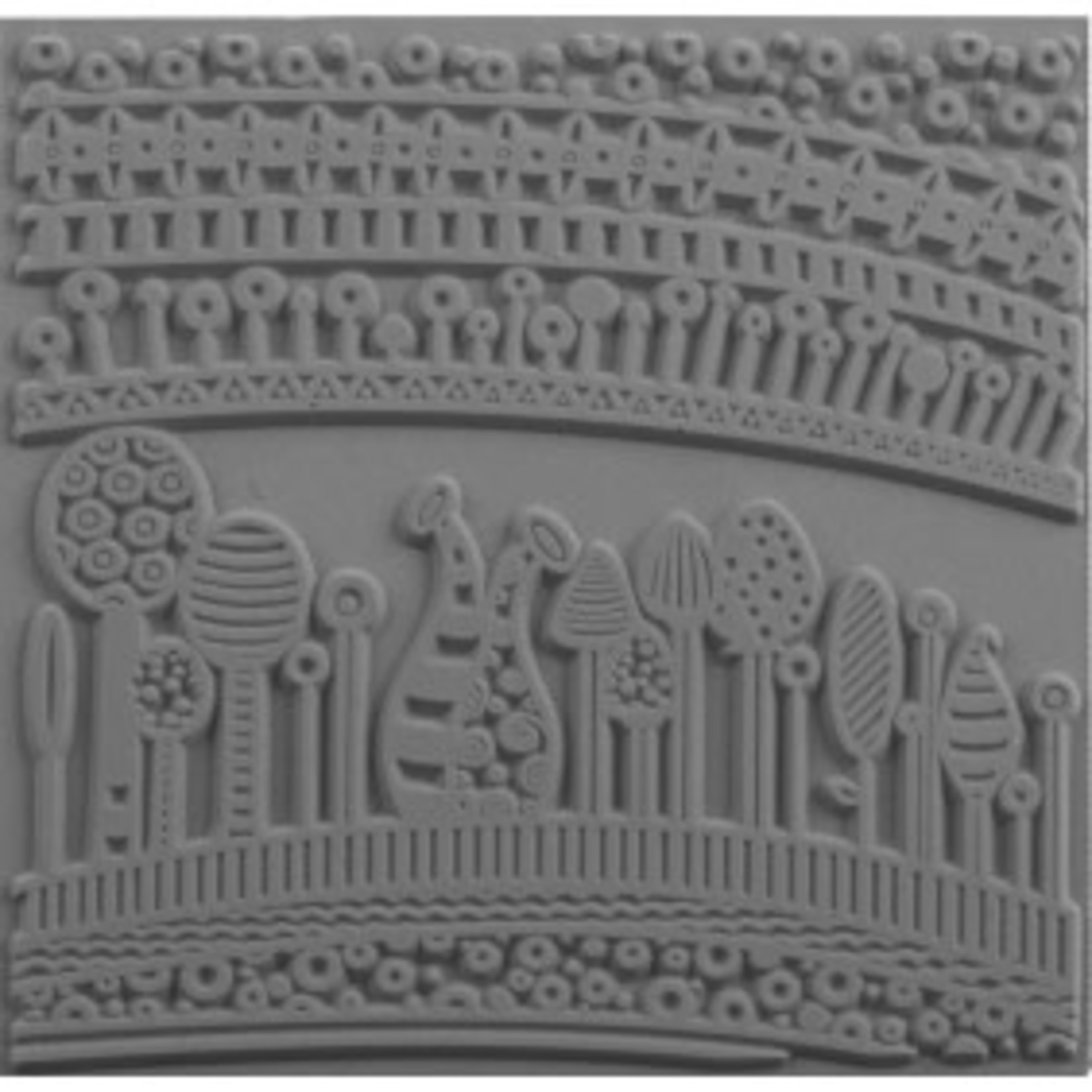 Cernit Cernit Texture Plate 9 X 9 cm - Harmony