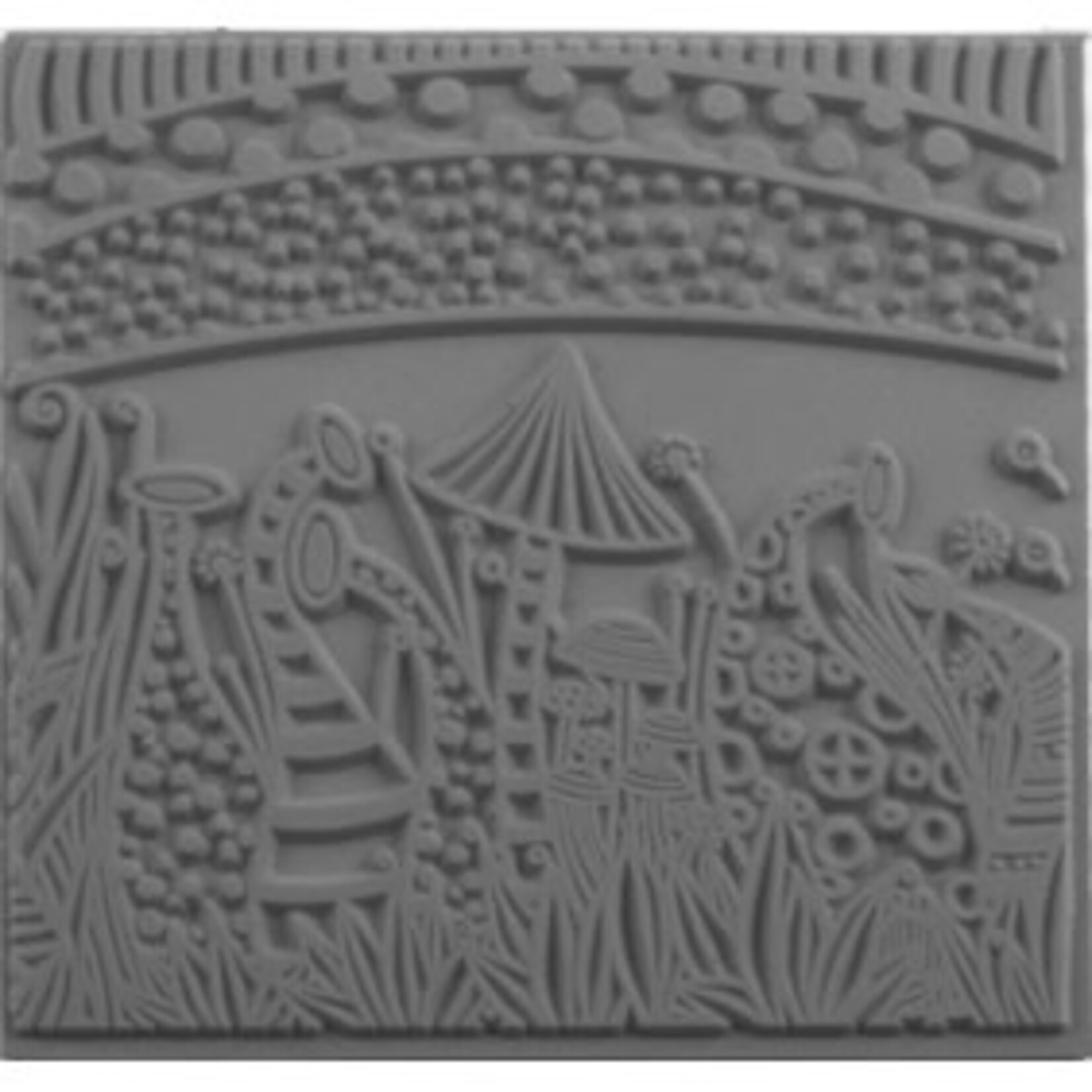 Cernit Cernit Texture Plate 9 X 9 cm - Nature