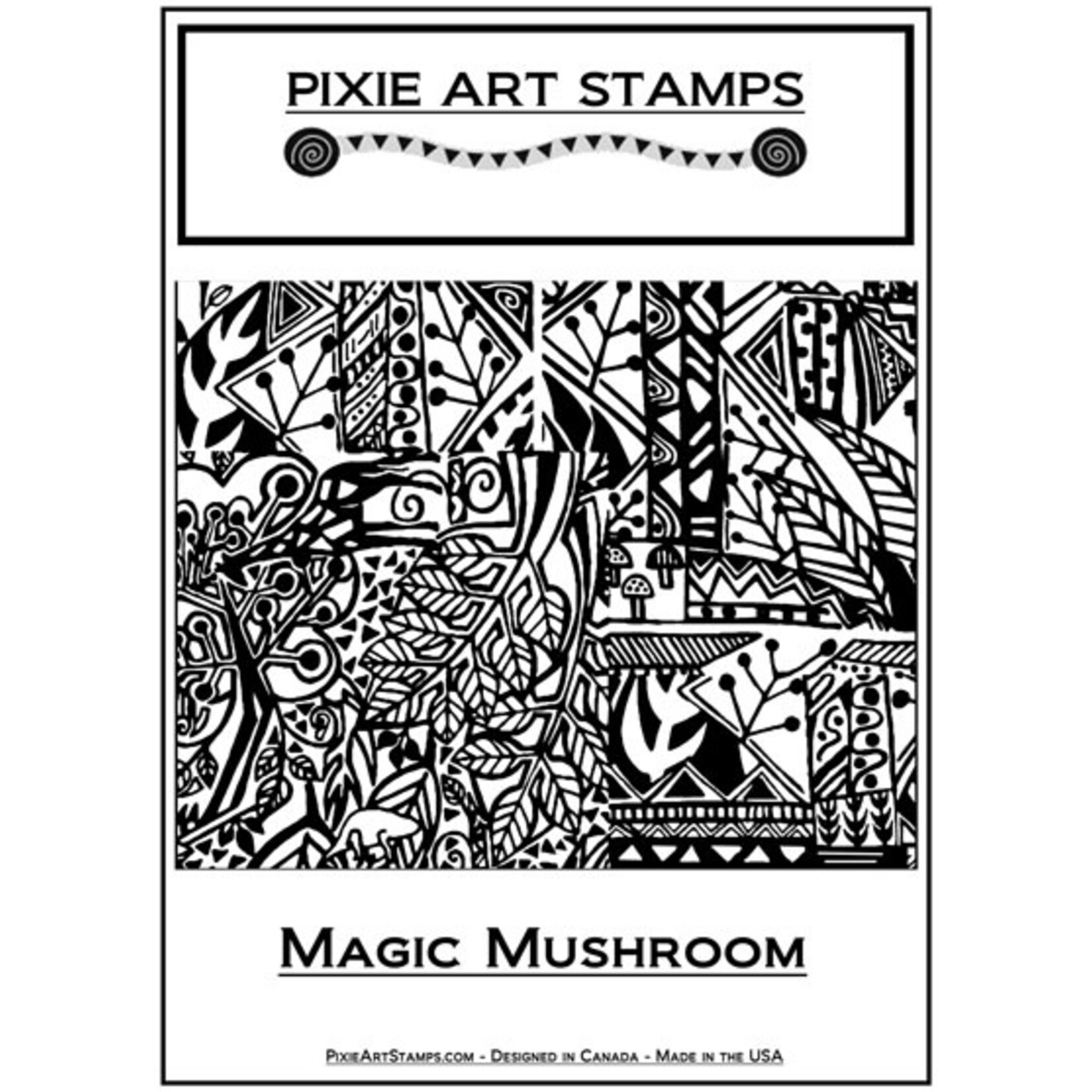 Pixie Art Texture Sheet: Magic Mushroom