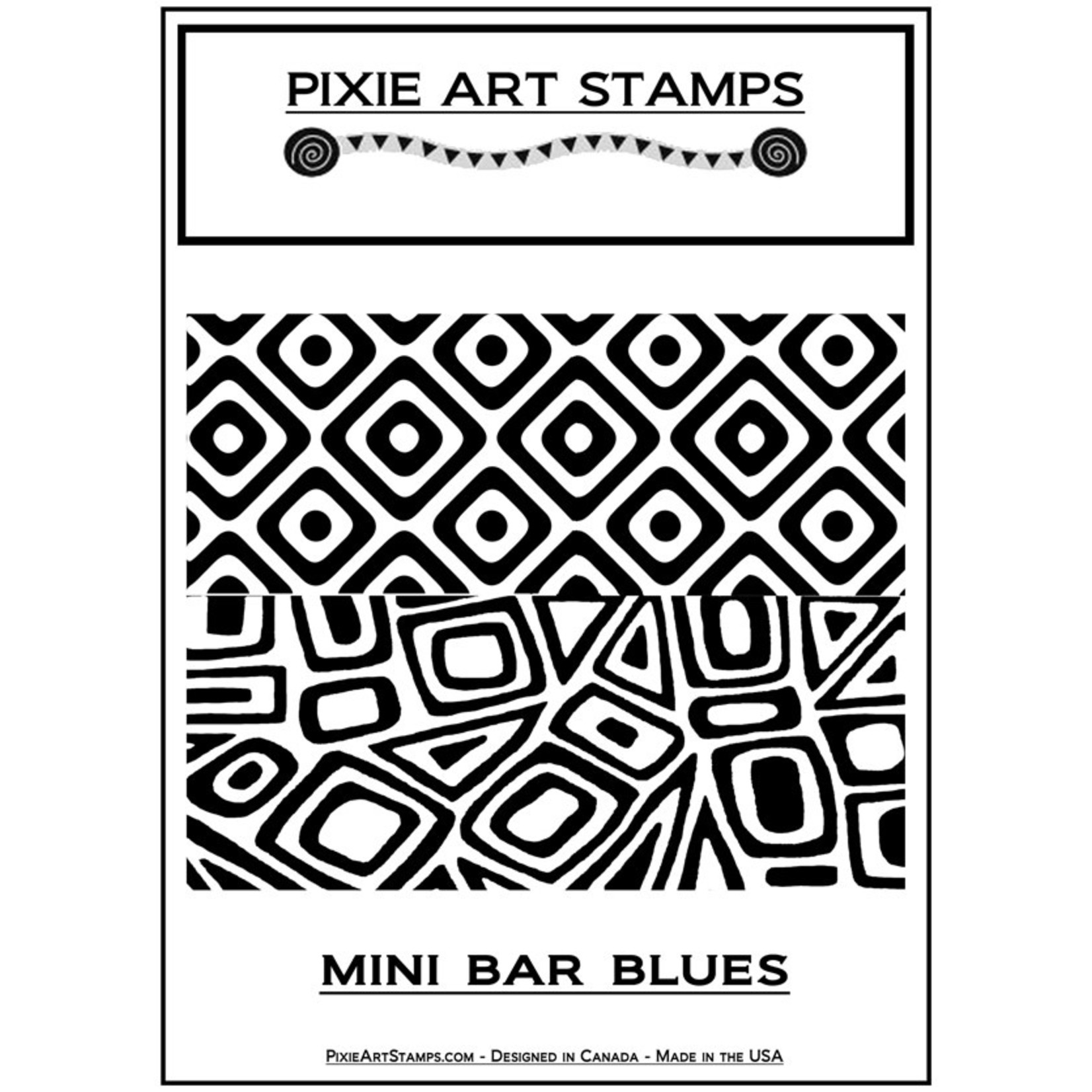 Pixie Art Texture Sheet: Mini Bar Blues