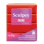 Sculpey Premo  -- Cadmium Red Hue