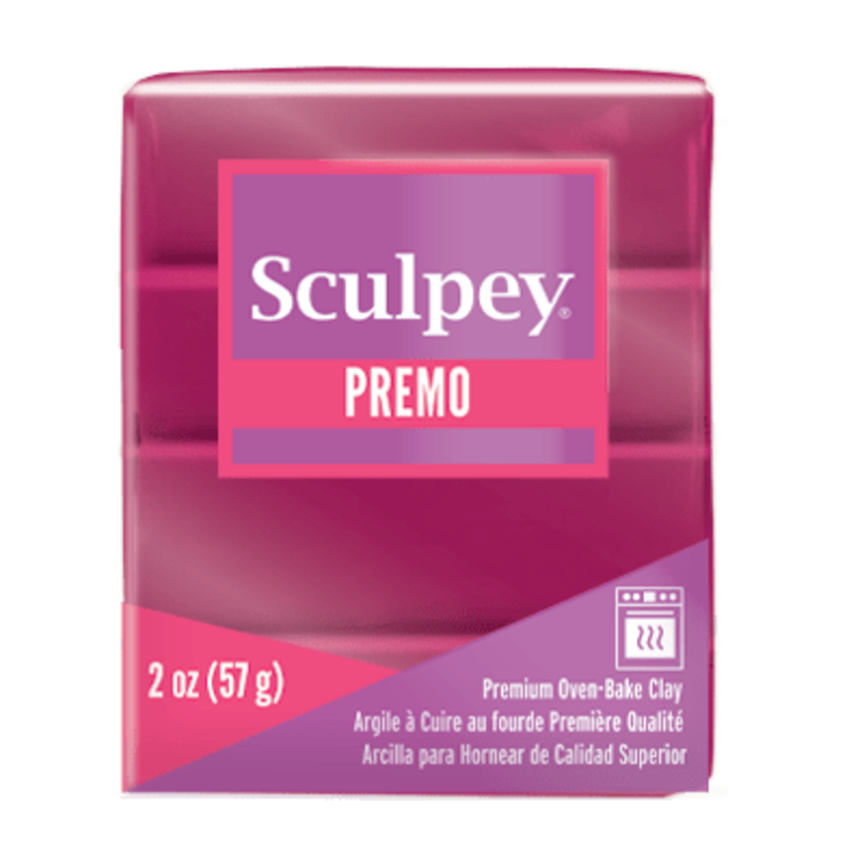 Sculpey Premo  -- Magenta Pearl