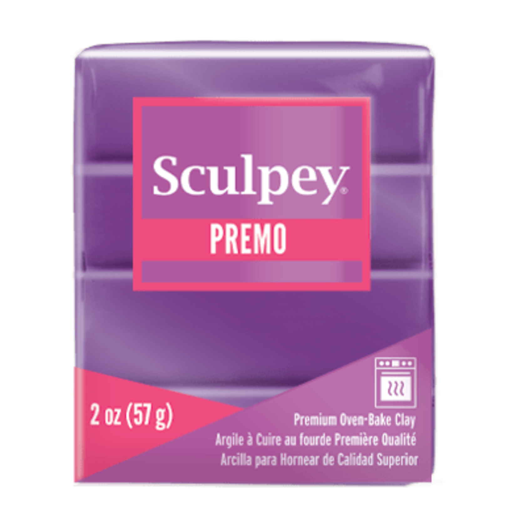 Sculpey Premo  -- Purple Pearl