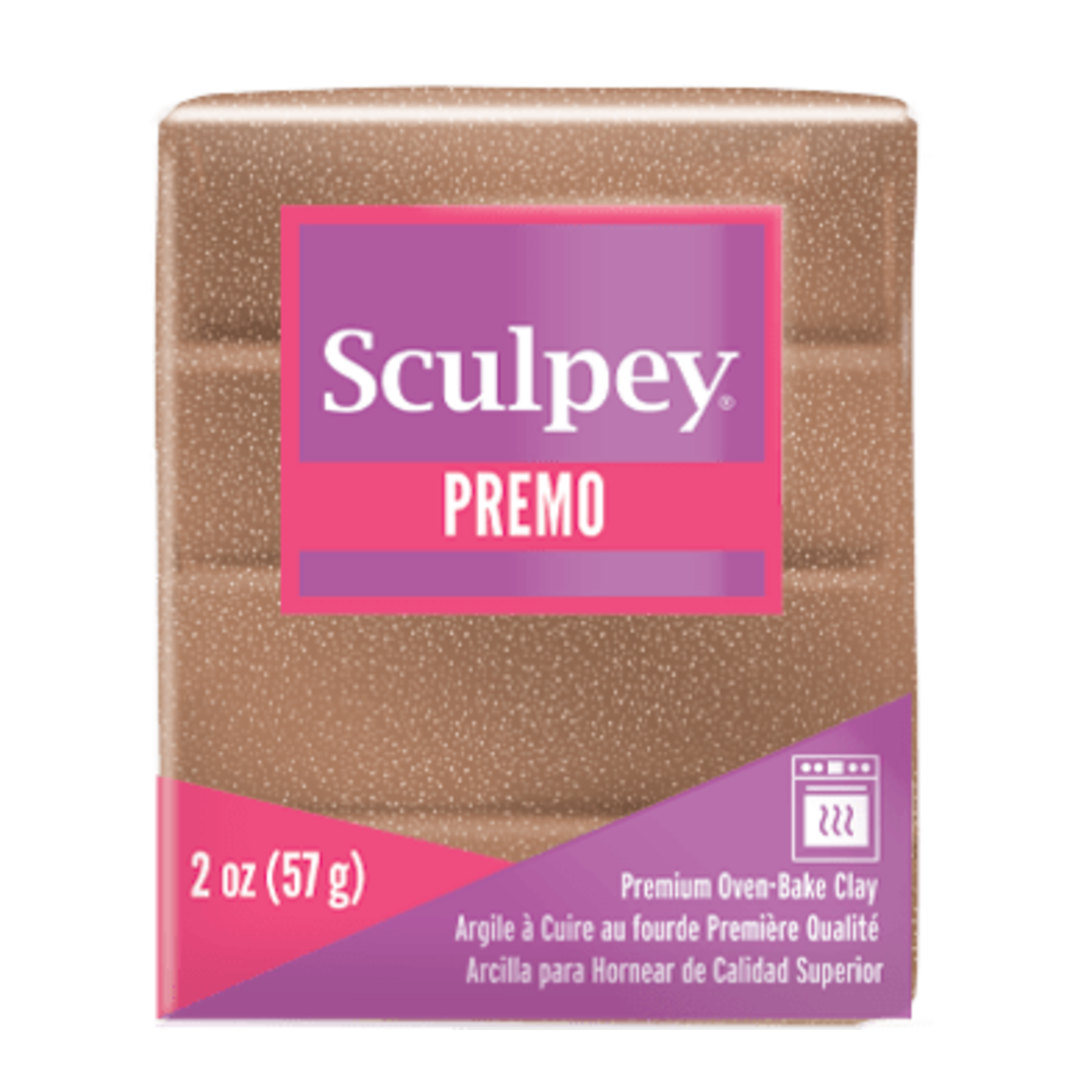 Sculpey Premo  -- Rose Gold Glitter