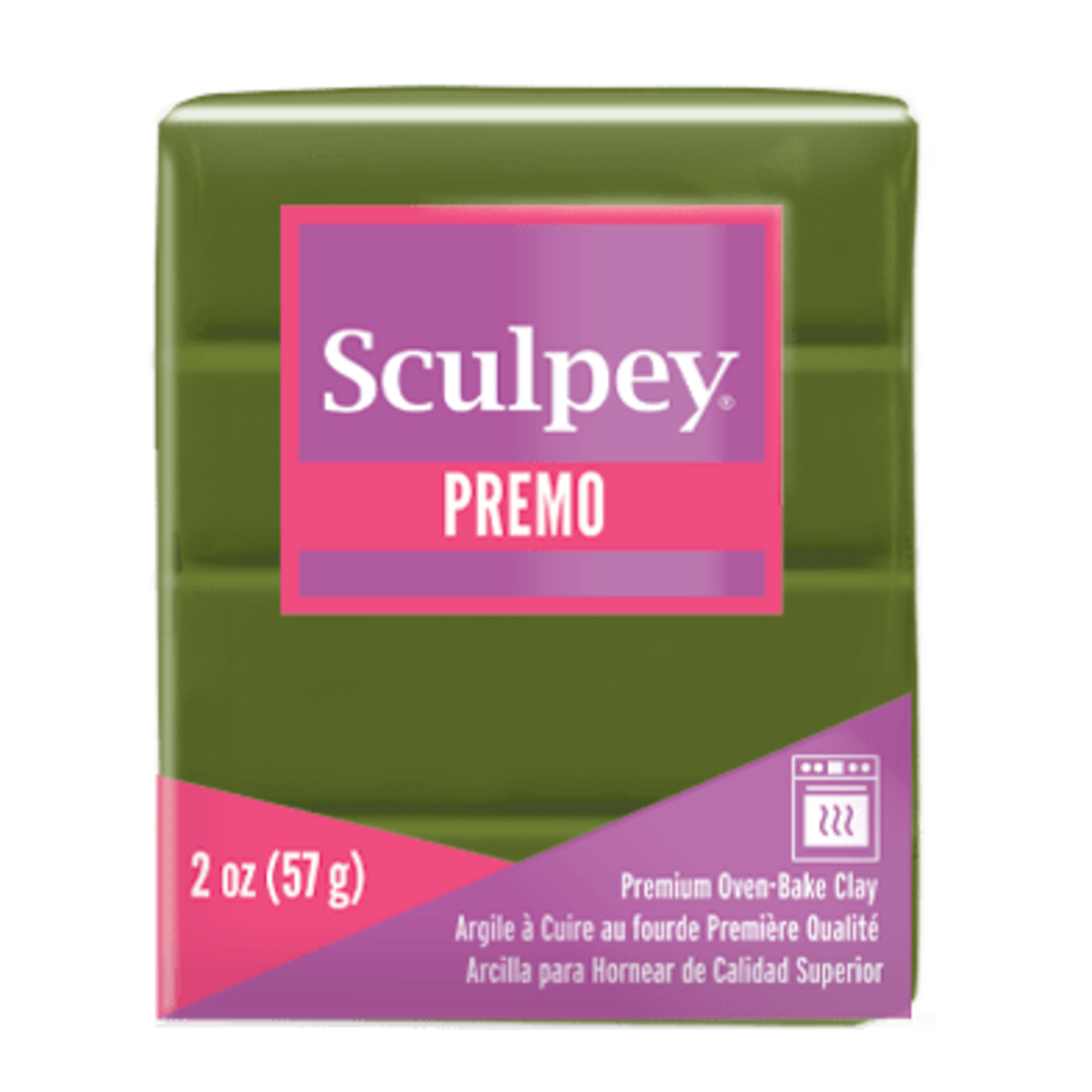 Sculpey Premo  -- Spanish Olive