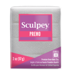 Sculpey Premo  -- White Gold Glitter