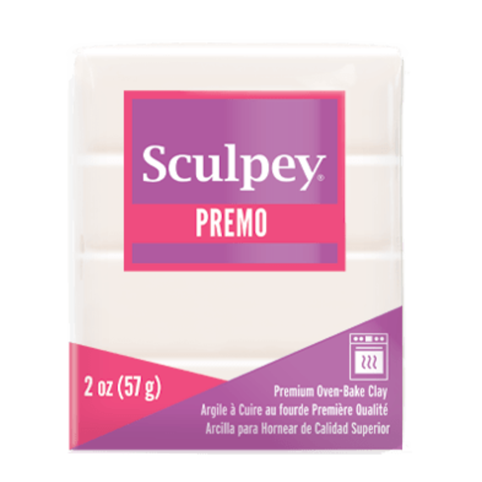 Sculpey Premo  -- White Translucent