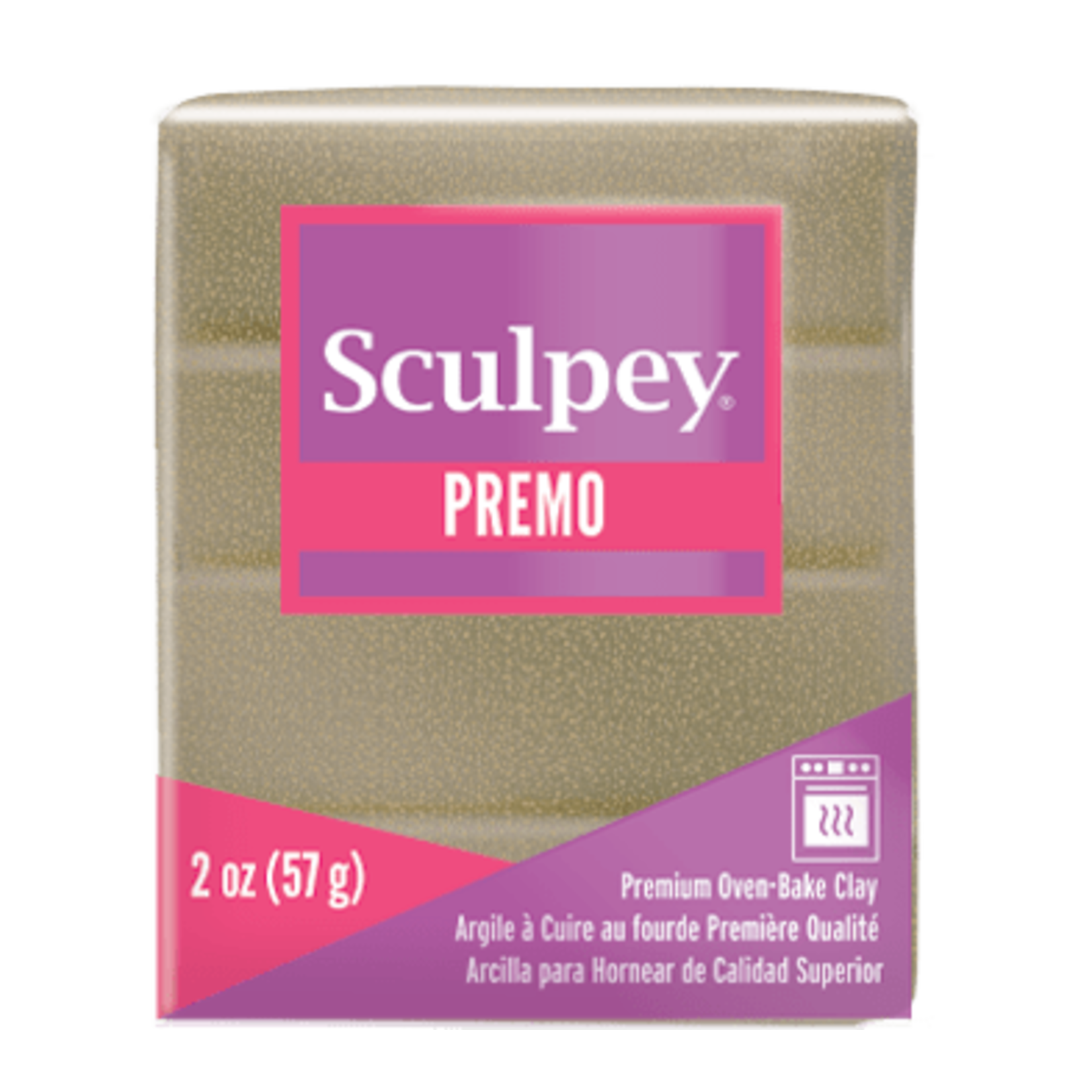 Sculpey Premo  -- Yellow Gold Glitter