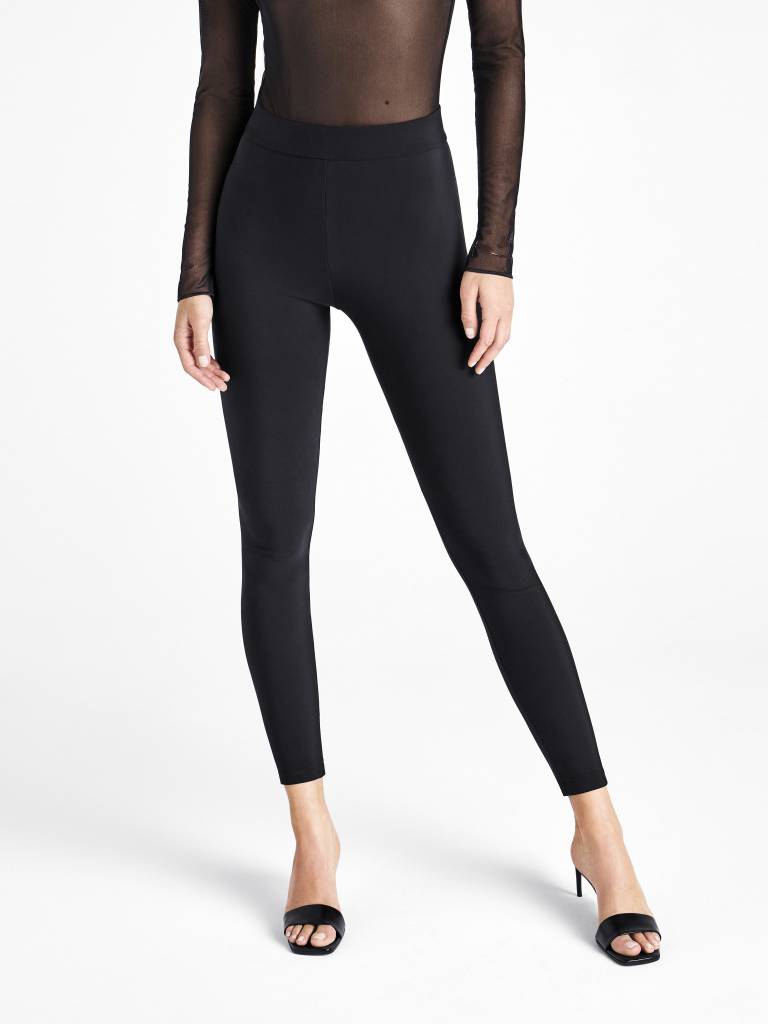 Wolford Scuba Leggings for Women Versatile High-Stretch Jersey Pants with  Timeless Style and Subtle Shimmer Form-Fit Design, Color Black