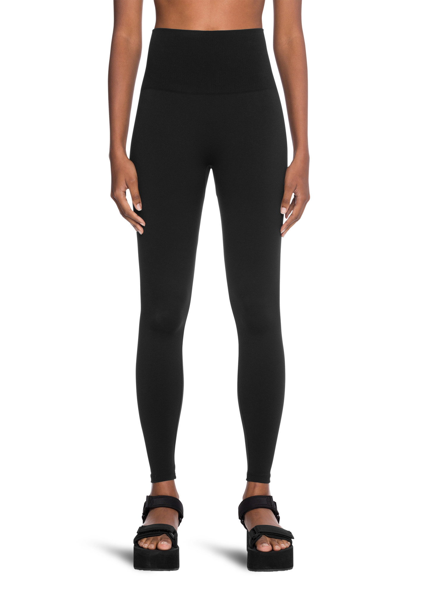 WOLFORD PERFECT FIT LEGGINGS in BLACK