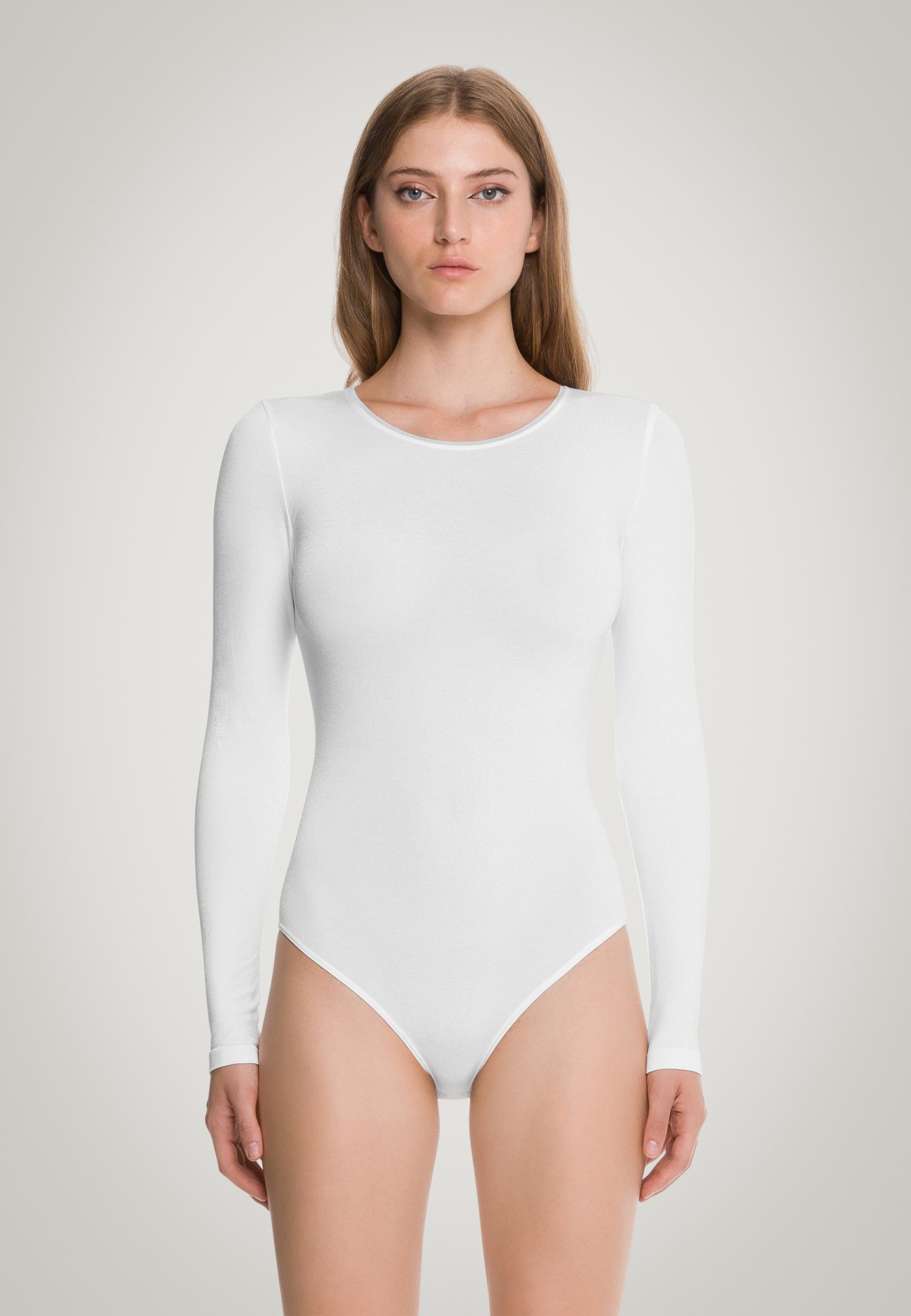 Womens Wolford white Berlin Long-Sleeved Bodysuit