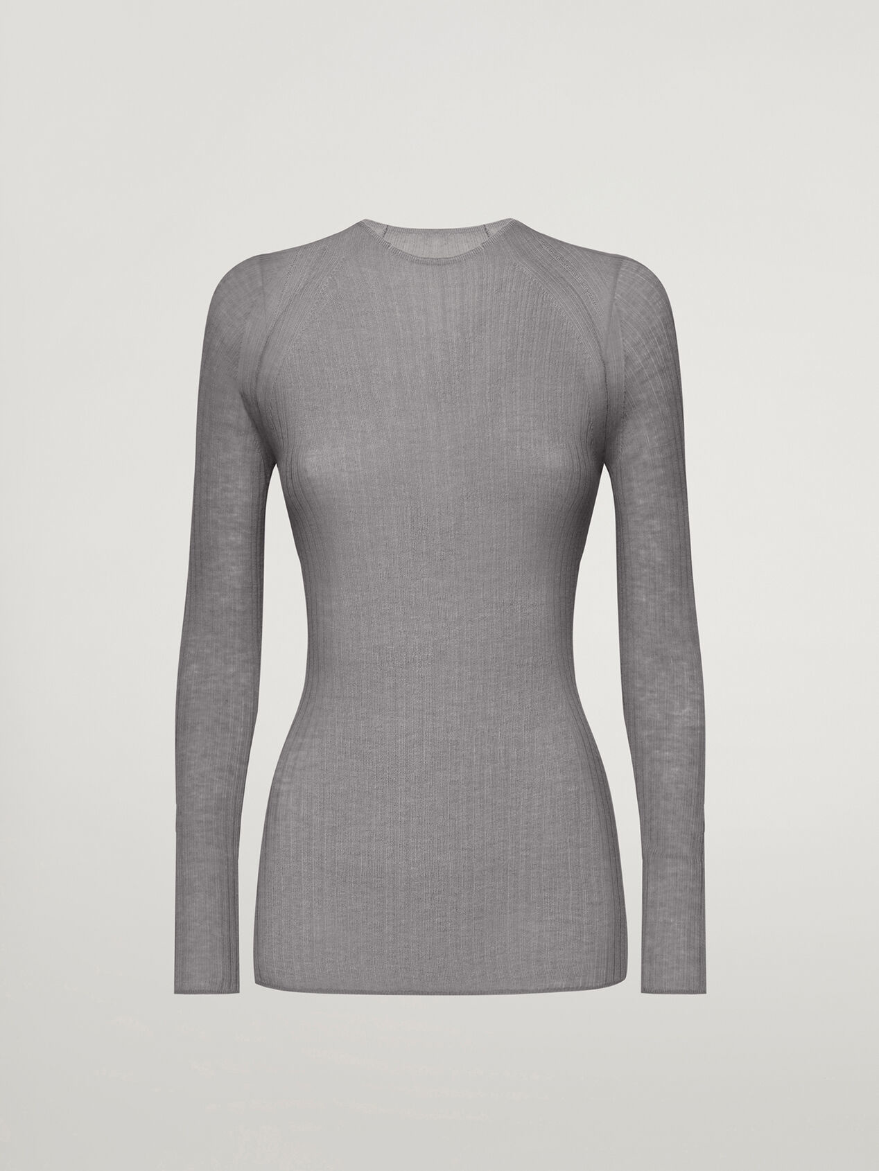 52935 Air Wool Top Long Sleeves - Wolford