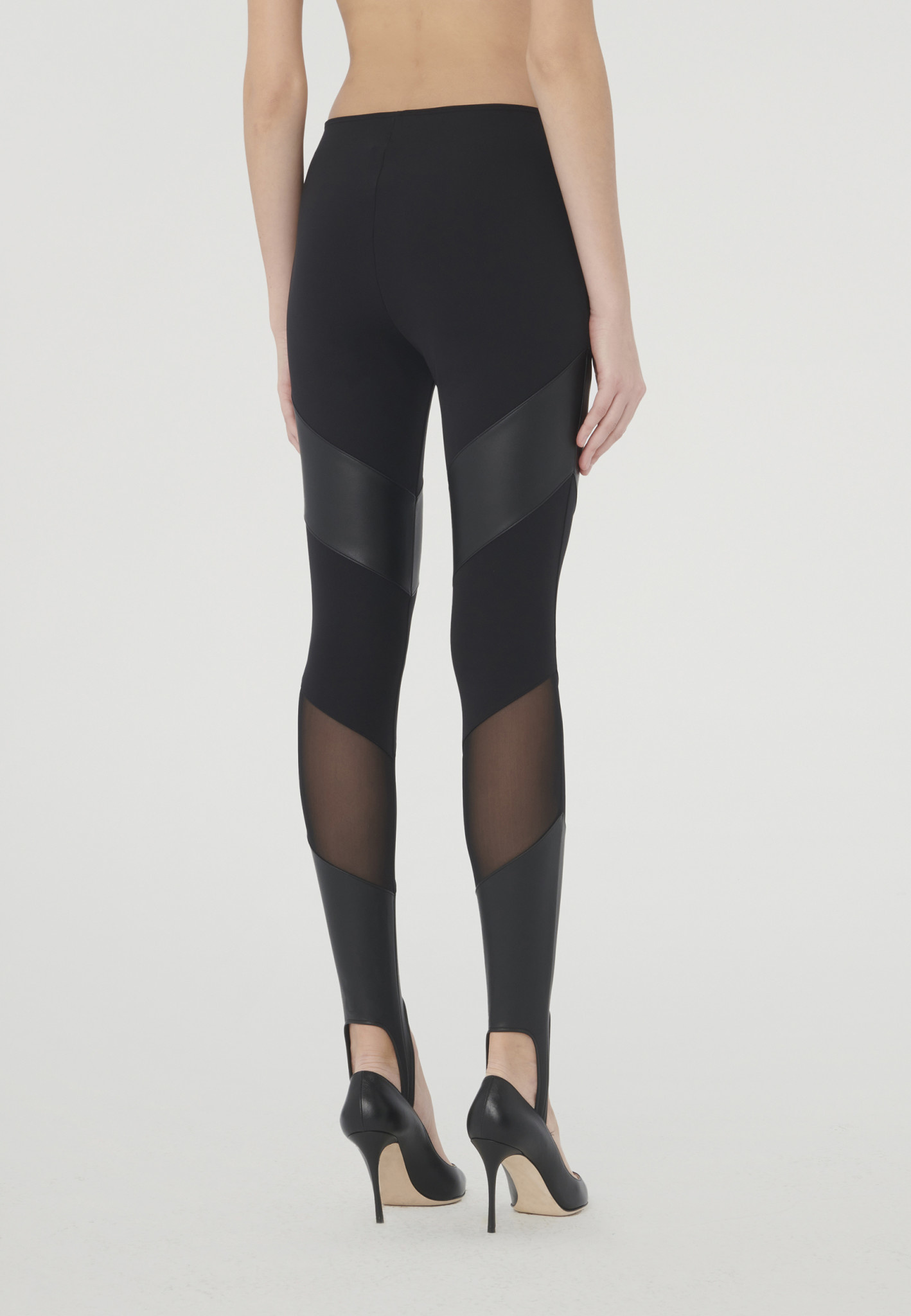WOLFORD 19392 Eco Vegan Stirrup Trousers