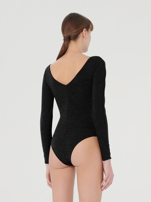 Barely There Black Sheer Mesh Net Bodysuit Midi Dress – Nazz
