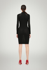 WOLFORD 53284 Intricate Sheer Pattern Dress