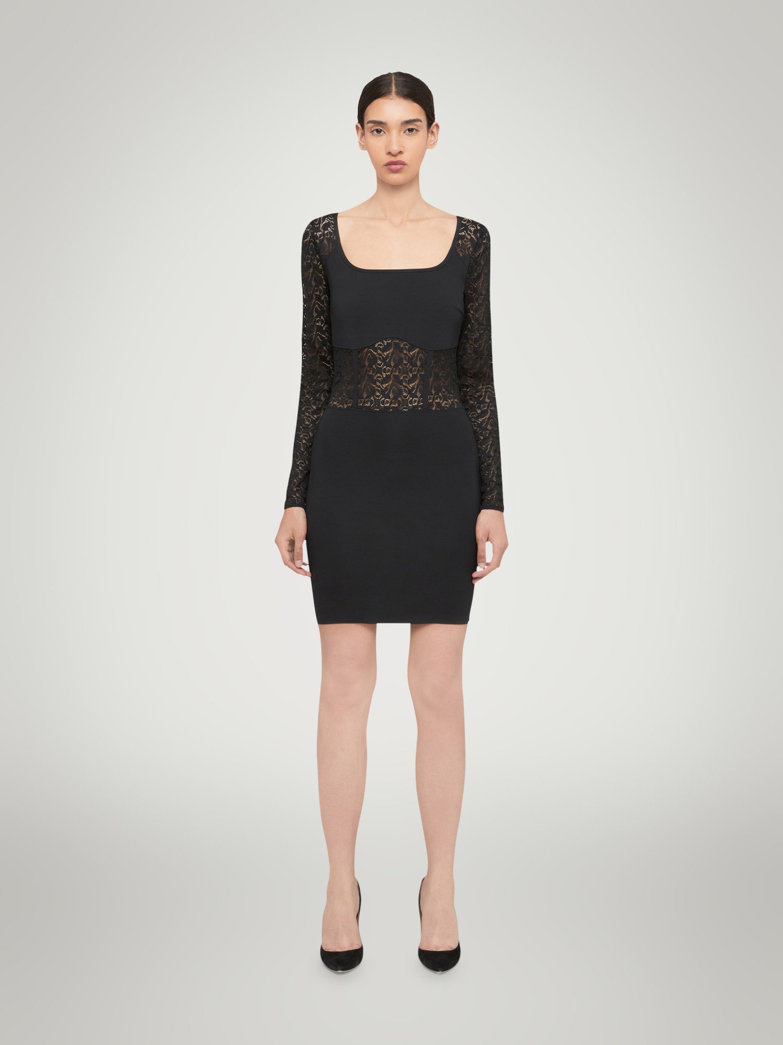 WOLFORD 53287 Intricate Pattern C&S Dress