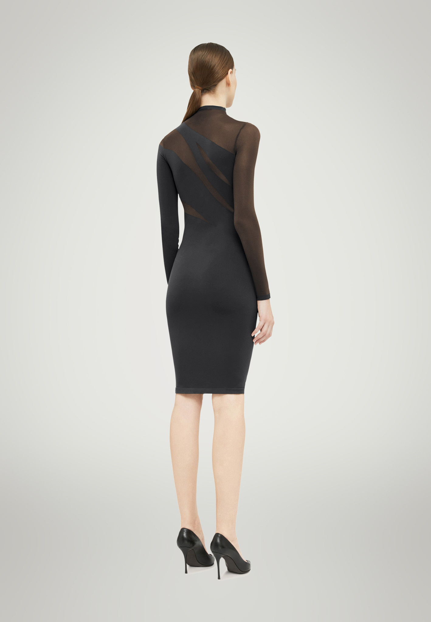 wolford dress 3/4 sleeve light Beige size xs