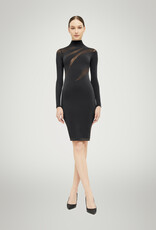 WOLFORD 58304 Sheer Opaque Dress