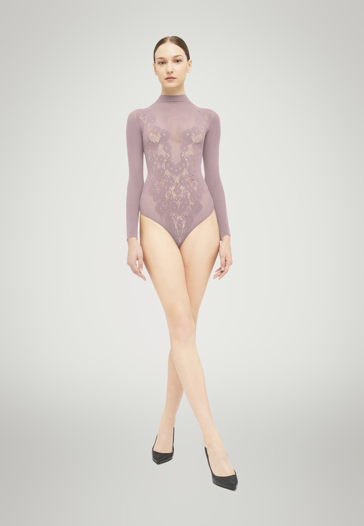 WOLFORD 79293 Flower Lace String Body