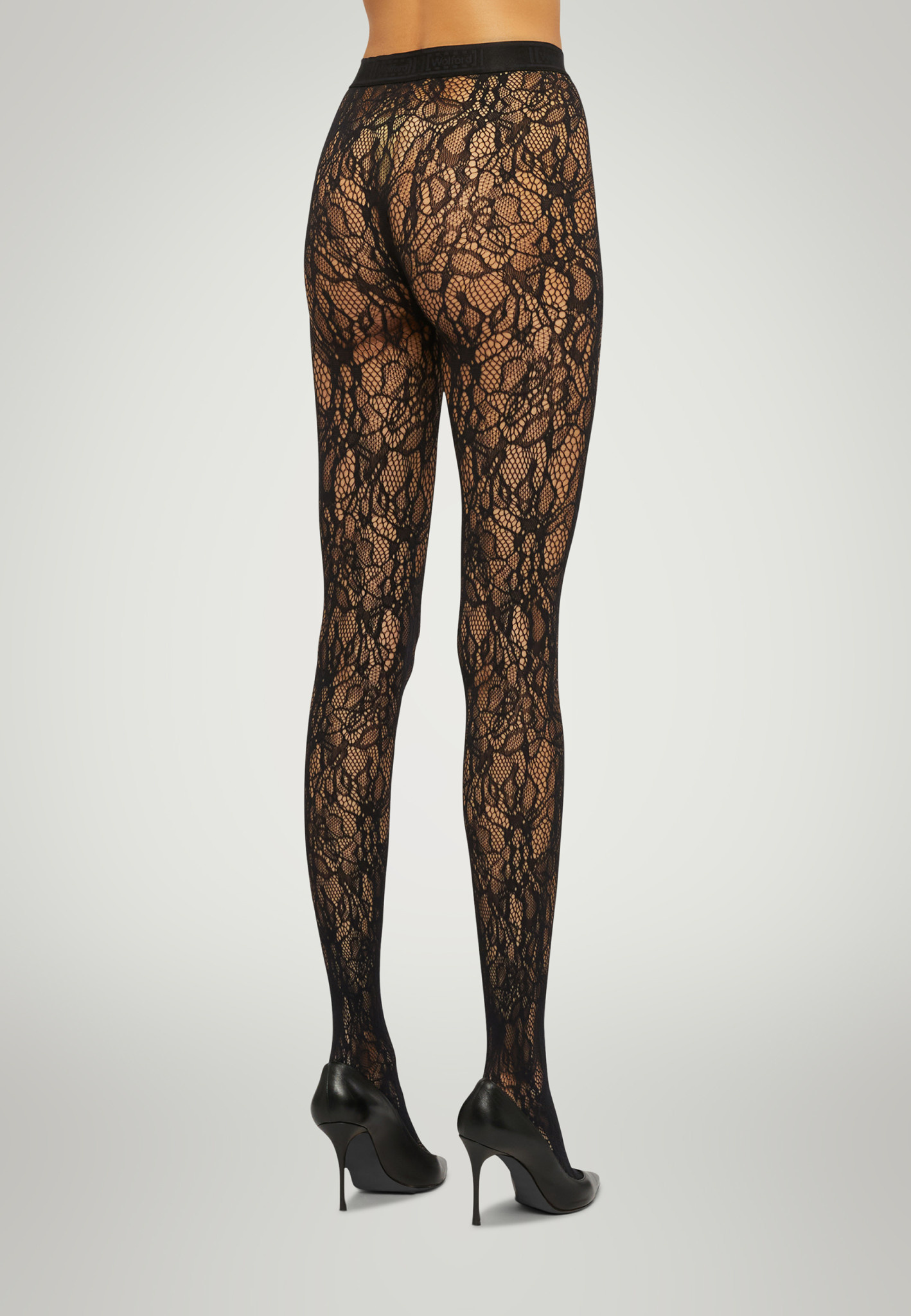WOLFORD 19410 Floral Net Tights