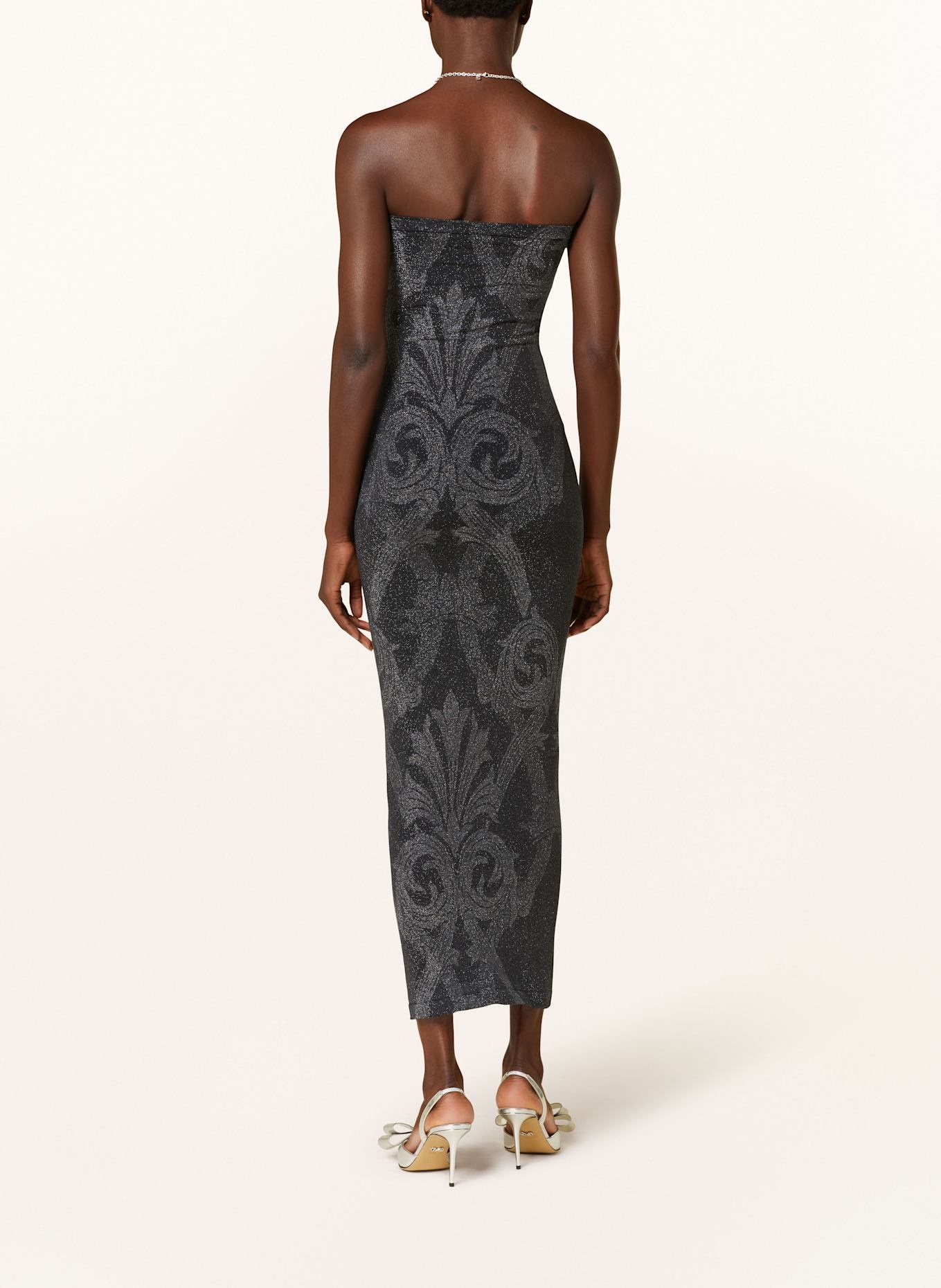 WOLFORD 57172 Metallic Jacquard Dress