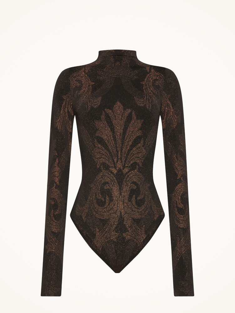 WOLFORD 77114 Metallic Jacquard Body