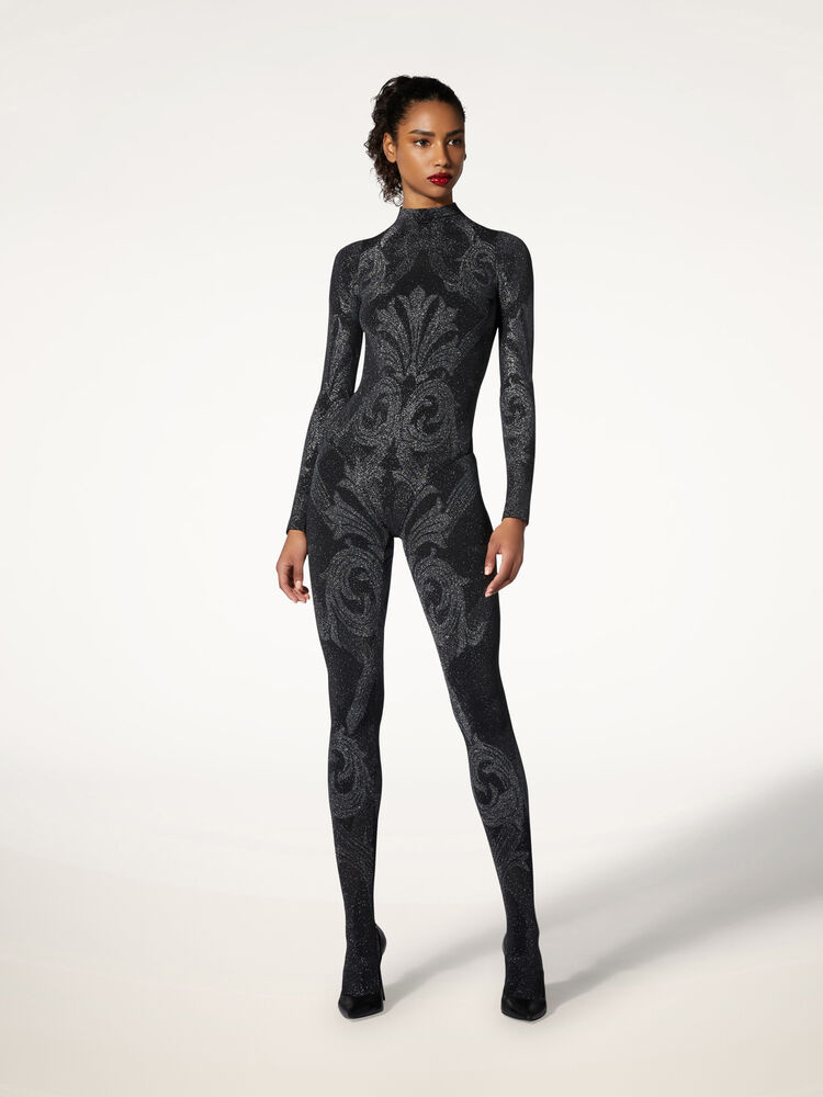 WOLFORD 17080 Metallic Jacquard Tights