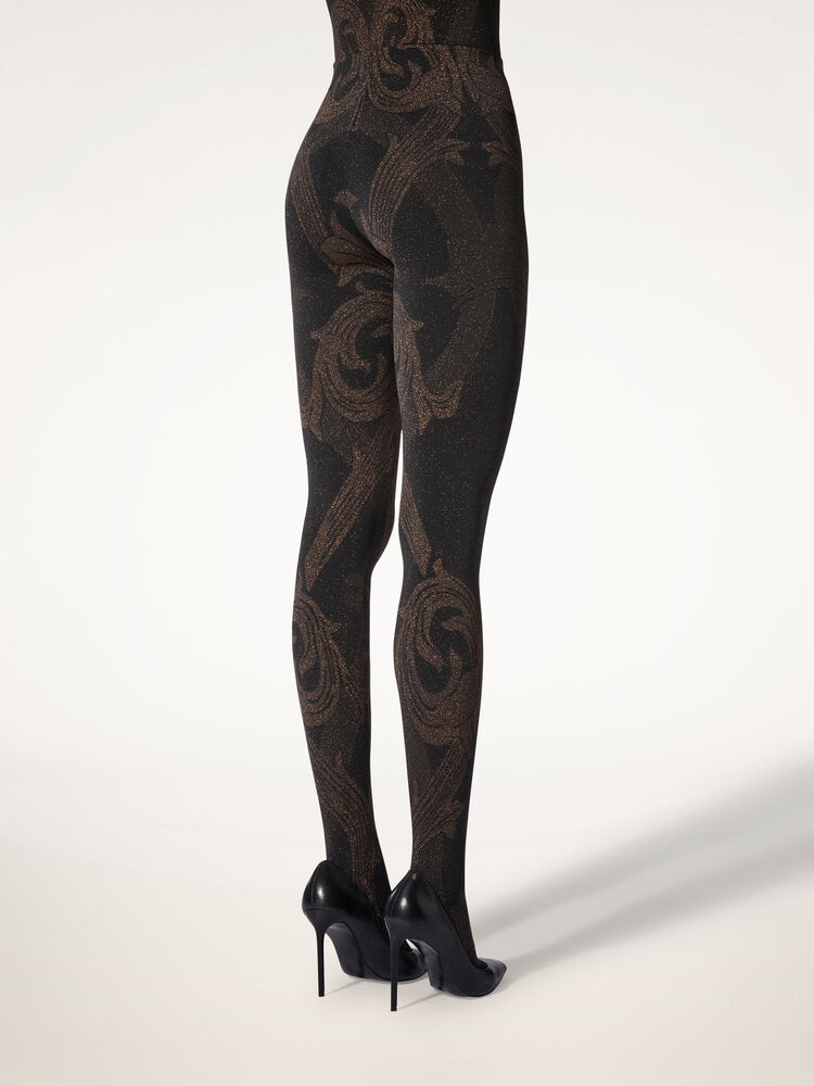 WOLFORD 17080 Metallic Jacquard Tights
