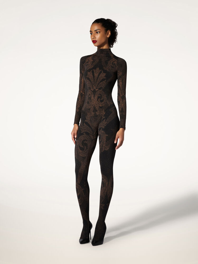 WOLFORD 17080 Metallic Jacquard Tights
