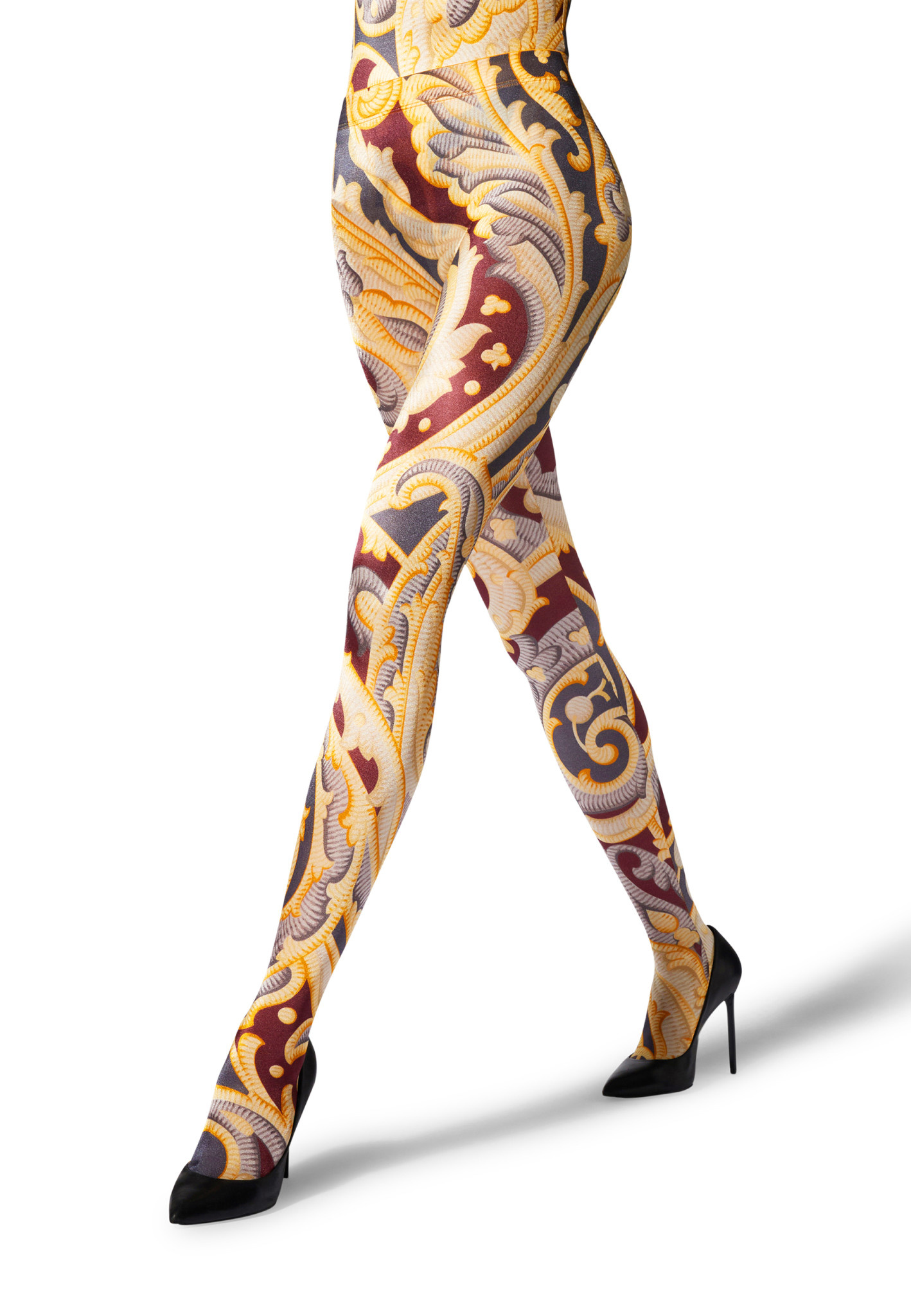 WOLFORD 19454 Paisley Print Tights