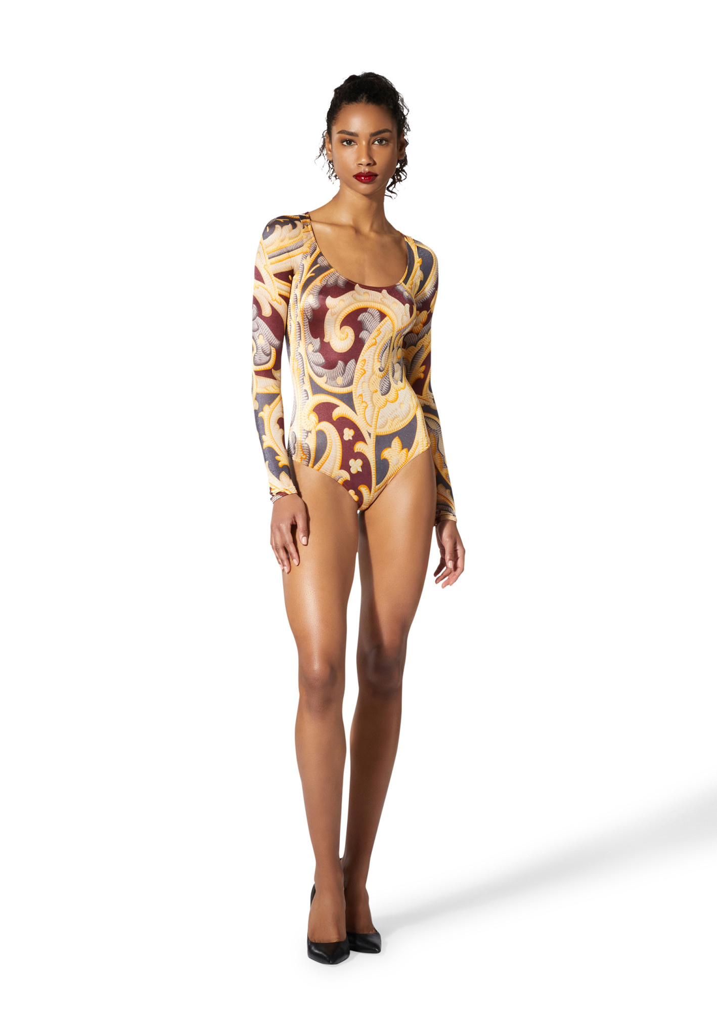 WOLFORD 79312 Paisley Print Body
