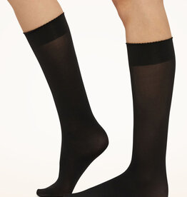WOLFORD Velvet de Luxe 50 Knee-Highs