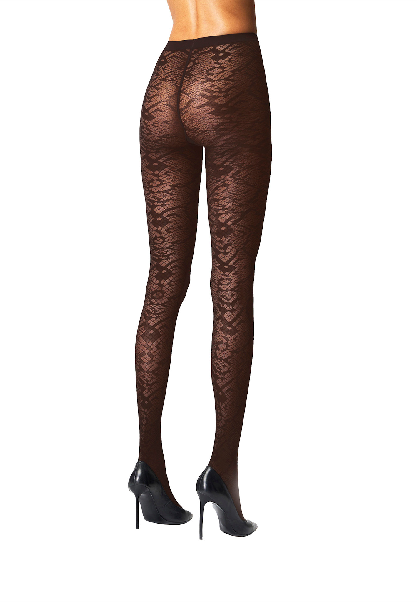 WOLFORD 17623 Snake Jacquard Tights