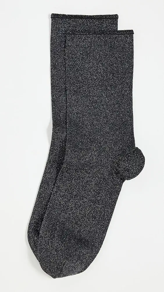 WOLFORD 40941 Shimmer Socks
