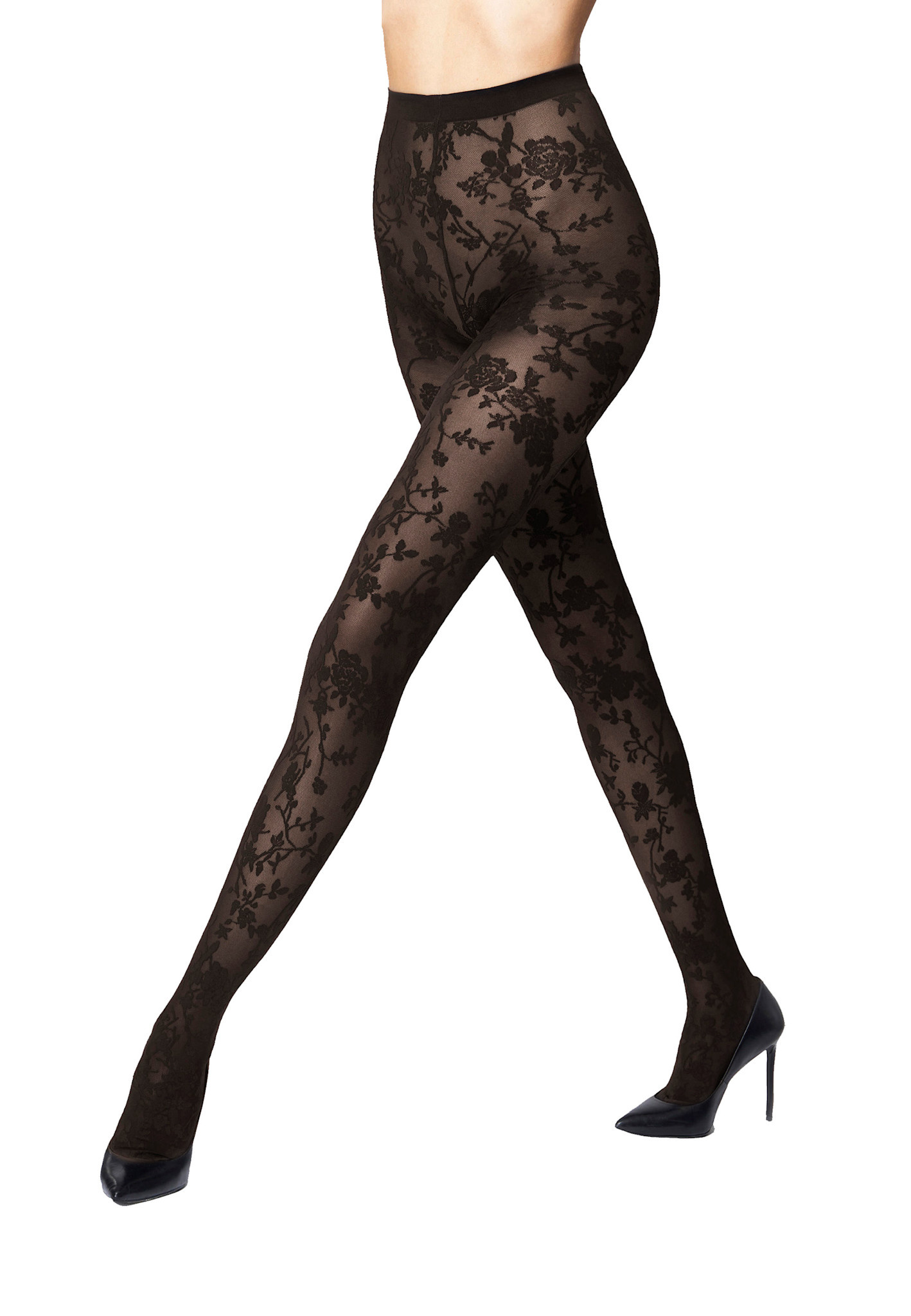 WOLFORD 17625 Flower Tights