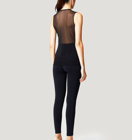 WOLFORD Sheer Opaque Knit Top Sleeveless
